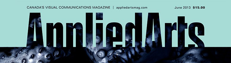 Applied Arts May June 2013 blog header