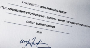 Applied Arts award certificate 2026